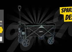 Spardeal des Tages bei SportSpar.de – MUWO faltbarer Bollerwagen 100 L, max. 110 kg – verschiedene Farben für 31,79€!
