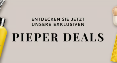 Parfümerie PIEPER – DEALS – bis zu 60% Rabatt auf ausgewählte Artikel!