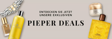 Parfümerie PIEPER – DEALS – bis zu 60% Rabatt auf ausgewählte Artikel!