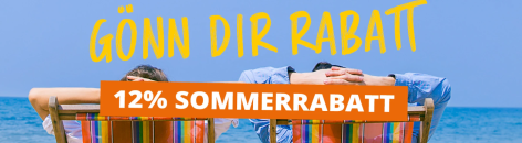 MyTime – 12% Sommerrabatt auf das gesamte Sortiment!