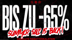 SUMMER SALE bei DefShop – bis zu 65% Rabatt auf ausgewählte Artikel!