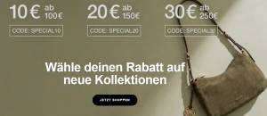 Taschenkaufhaus – Top Angebote – Staffelrabatte bis 30€ sparen!