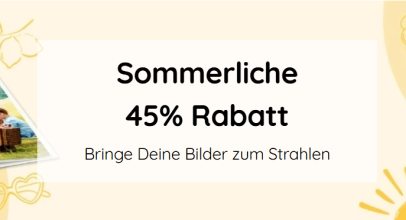 myphotobook – bis 45% SOMMER-RABATT auf Fotobücher & Wandbilder!