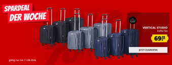 Spardeal der Woche bei SportSpar – VERTICAL STUDIO “Tromso” 20″ 24″ 28″ Stoffkoffer 3er-Set  für 69,99€ inkl. Versand!