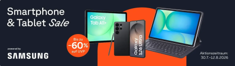 Cyberport – Smartphones & Tablet Sale – bis 60% Rabatt!