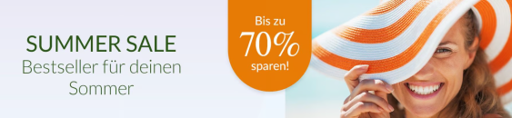 SANICARE Versandapotheke – SUMMER SALE – bis 70% Rabatt!