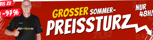 SportSpar.de – Grosser Sommer Preissturz – bis 97% Rabatt!