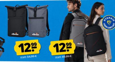 SportSpar – ellesse BAGS & BAGPACKS – bis 74% Rabatt!