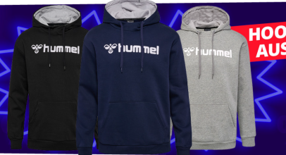 SportSpar.de – hummel Herren Hoodie Ausverkauf – verschiedene Farben mit 84% Rabatt!