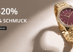 Christ – bis zu 20% Rabatt auf ausgewählte Uhren & Schmuckstücke!