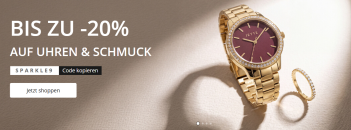 Christ – bis zu 20% Rabatt auf ausgewählte Uhren & Schmuckstücke!