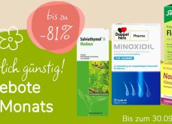 Aliva Apotheke – Angebote des Monats – bis zu 81% Rabatt!