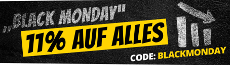 SportSpar – BLACK MONDAY – 11% Rabatt auf Alles!