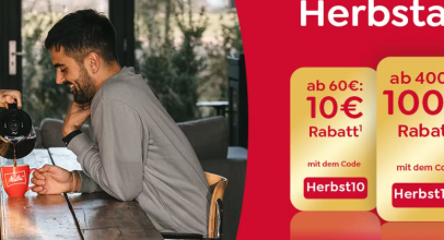 Melitta – Herbstanfang – bis zu 100€ Rabatt!