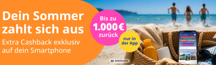 ab-in-den-urlaub.de – bis zu 1.000€ Cashback in der APP auf ausgewählte Reisen!