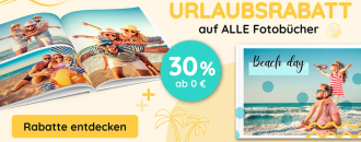 myphotobook – 30% URLAUBSRABATT auf Fotobücher!