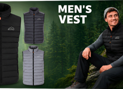 SportSpar.de – NORTH PEAK Trail Gilet Herren Outdoor Weste – verschiedene Uni Farben – mit 80% Rabatt!