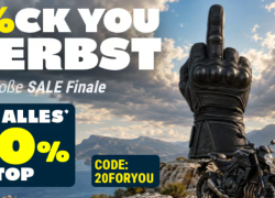 POLO Motorrad – SALE FINALE – 20% Rabatt ON TOP auf ALLES!