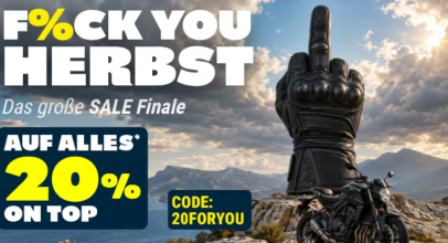 POLO Motorrad – SALE FINALE – 20% Rabatt ON TOP auf ALLES!