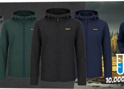 SportSpar – Bench 10.000 mm Wassersäule Herren Softshell Jacke – mit 65% Rabatt!