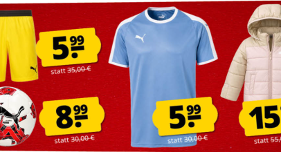 PUMA Bestpreis Deals bei SportSpar.de – bis zu 80% Rabatt!