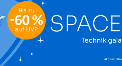 Computeruniverse – SPACE DEALS – bis zu 60% Rabatt!