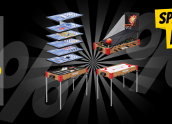 Spardeal des Tages bei SportSpar – MUWO “Masterplay” 12-in-1 Multigame Spieletisch für 50€!