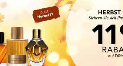 HERBST SALE bei Parfümerie Pieper – 11% Rabatt auf Düfte!