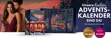 EIS.de – EROTIK ADVENTSKALENDER – Singles und Paare ab 59,99€ + Gratis Zugaben + 30% Rabatt auf deine Bestellung!
