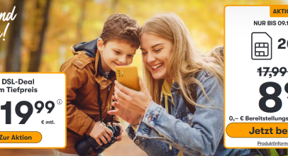 winSIM – 10GB/20GB/40GB/60GB/Unlimited Datenvolumen ab 6,99€ je Monat!