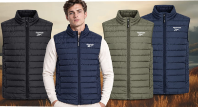 SportSpar – REEBOK Herren Outdoor Weste – mit 65% Rabatt!