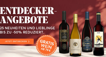 VINOS – Entdecker-Angebote und Oktober Highlights mit bis zu 50% Rabatt!