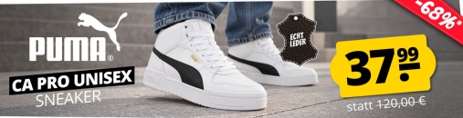 SportSpar – PUMA CA Pro Mid Unisex Leder Sneaker mit 68% Rabatt!