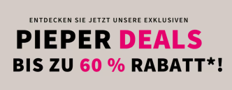 Parfümerie PIEPER – DEALS – bis zu 60% Rabatt auf ausgewählte Artikel!