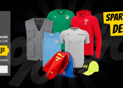 Spardeal des Tages bei SportSpar – Fixpreis Angebote mit 90% Rabatt – ausgewählte Artikel für je 2,50€!