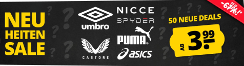 SportSpar.de – Neuheiten Sale – 50 neue Deals – bis 67% Rabatt!