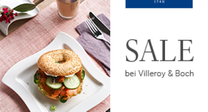 Villeroy & Boch – Summer Sale – bis zu 40 % Preisvorteil auf ausgewählte Artikel + 5% zusätzlicher Rabatt für My Club Member!
