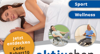 Aktivshop – Schnäppchen – Apotheke & Drogerie – bis 60% sparen!