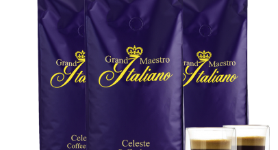 Kaffeevorteil: Grand Maestro Italiano Celeste – Kaffeebohnen (3 kg) 2 doppelwandige Gläser für 29,99€