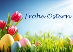 Das Team wünscht Euch allen ein frohes Osterfest!