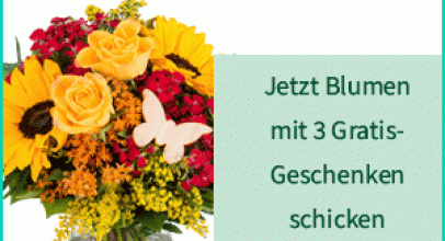 FloraPrima – Gratis-Vase, Ferrero Rocher 2er Riegel (25 g) & Gratis-Grußkarte!