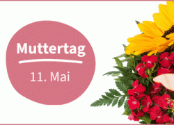 FloraPrima – Blumen zum Muttertag – 15% Frühbucher Rabatt!