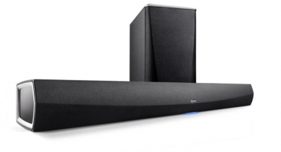Denon HEOS HomeCinema HS2 (wireless) Soundbar inkl. Subwoofer in Schwarz für 359,10€