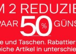 Deichmann: Erhaltet das 2. Paar Schuhe 50% günstiger!
