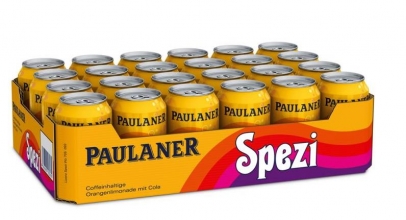 Paulaner Spezi (48 x 0,33l) (+12€ Pfand) für 31,97€ (0,42€ je Dose)