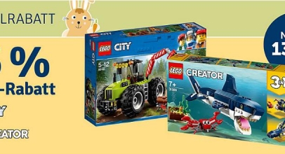 MyToys: 15% Extra-Rabatt auf Lego City & Creator!
