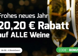 Weinvorteil: Bis zu 67% Rabatt + 20,20€ Extra-Rabatt