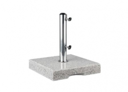 FLORABEST Granit-Sonnenschirmständer (Schirme Ø bis ca. 1,8 m (2,5 m²) für 24,94€