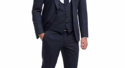 Prestije: Vielseitig kombinierbarer Anzug „Klassisch“ in dunkelblau für 127,99€