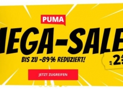 SportSpar: Bis zu 95% Rabatt auf Puma Artikel